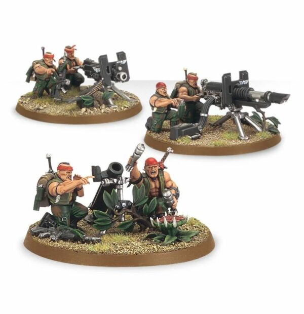 Catachan  Heavy Weapons Squad (Web Only)