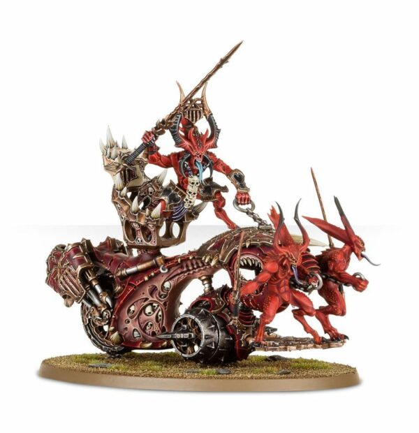 Rendmaster,  Herald of Khorne on Blood Throne (Web Only)