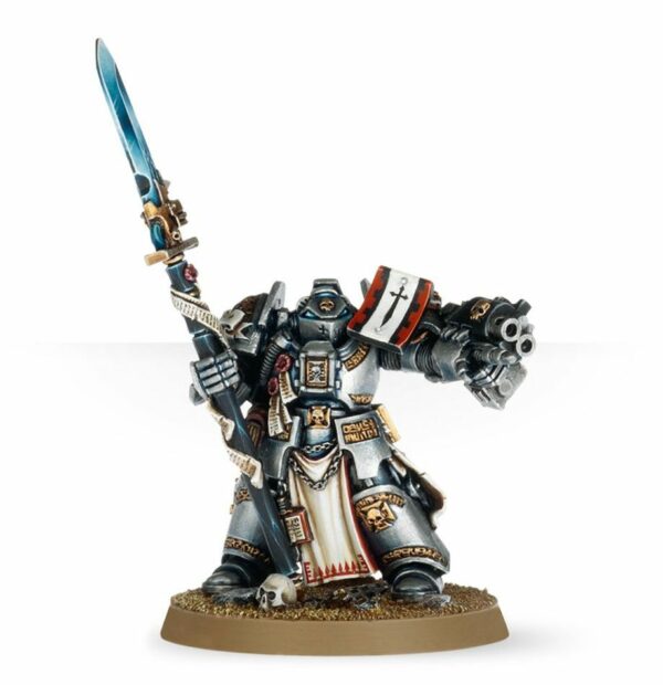 Grey  Knights Brother Captain (Web Only)