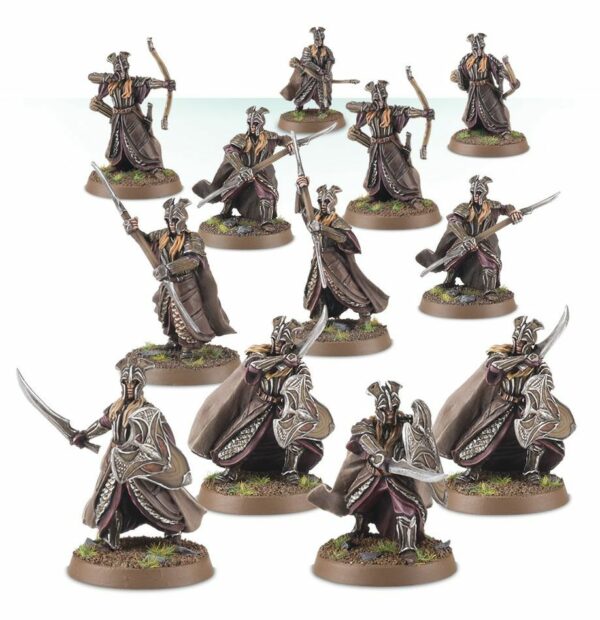 MIRKWOOD   ARMOURED ELVES WARBAND (Web Only)