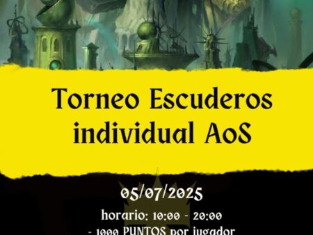 Torneo Escuderos Individual AOS 12/07/2025