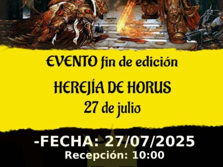 Herejia de Horus (fin de edicion)